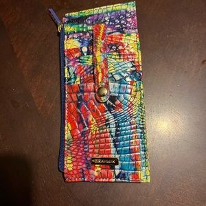 Brahmin small credit card wallet